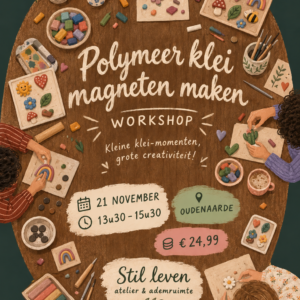 polymeer klei magneten workshop