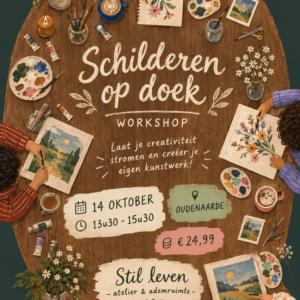 schilderen op doek workshop